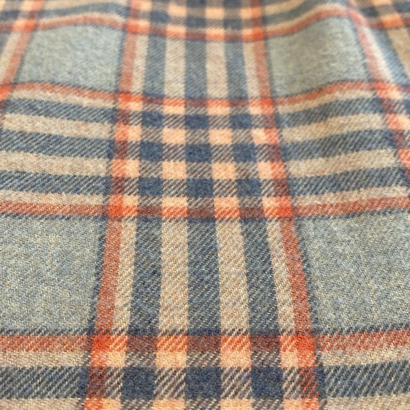 Proper Cloth Flannel Brushed Cotton Pink Blue Plaid Button Down Shirt XL - Picture 4 of 11